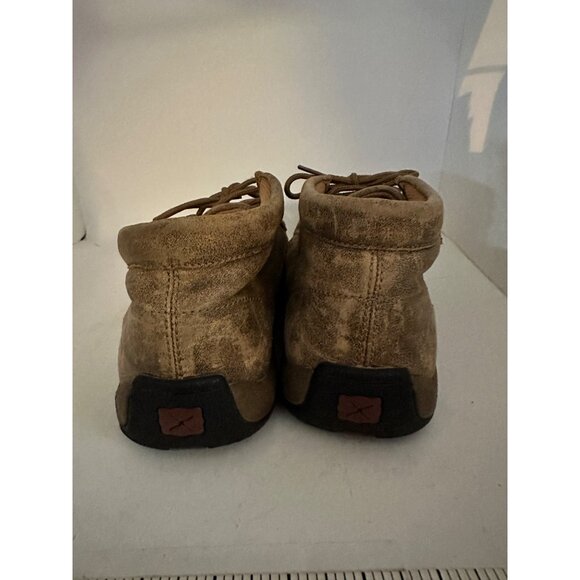 Twisted X Mens Brown Moccasin Shoes MDM0003 Leather Upper Size 8 - Picture 10 of 10